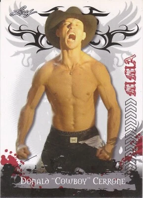 DONALD "COWBOY" CERRONE - 2010 Leaf MMA #36 Rookie Card - Image 1 of 2