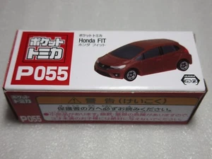HONDA FIT JAZZ  BROWN Pocket Tomica P055 Tomy Taito NIB - Bild 1 von 2