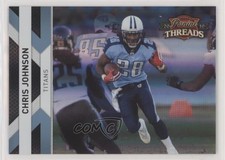 2010 Panini Threads Platinum Century Proof /25 Chris Johnson #143