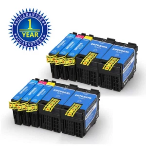 10PK 252XL T252XL Ink Cartridge for Epson WF-3640 WF-3620 WF-7610 WF-7620 7110 - Picture 1 of 6