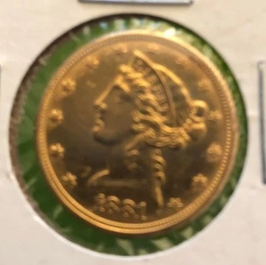 1881 $5 Liberty Head Gold Half Eagle - Picture 1 of 4