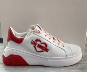 LOVE MOSCHINO scarpa shoes bianco donna woman Size 37 (insole 25 cm) MOS13 - Imagen 1 de 6