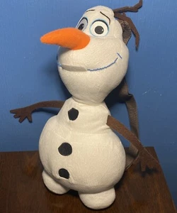 Disney Frozen OLAF Snowman Plush Backpack - Kids Bag - Stuffed 15” w/ Straps - Picture 1 of 18