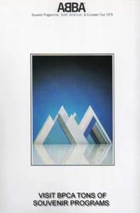 NEW UNUSED 1979 ABBA SOUVENIR PROGRAM NORTH AMERICAN & EUROPE TOUR - Bild 1 von 1