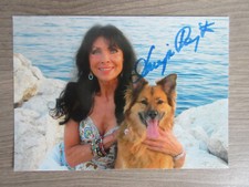 Dunja Rajter original handsignierte Autogrammkarte / Musik TT12