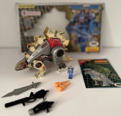 Takara GIG Trasformer 1984 - Transformers DINOBOTS SNARL con dianauta - Immagine 1 di 4