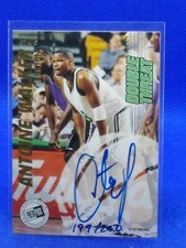 1997 Ron Mercer/Antoine Walker Press Pass Double Threat Dual Autograph /250