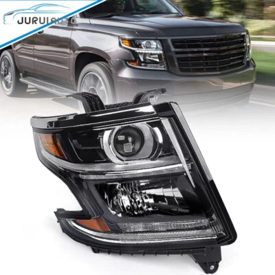 Passenger Headlight For 2015-2020 Chevy Tahoe/Suburban HID/Xenon Assembly Right Foto 1 de 4