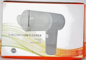 2 in 1 Vacuum Cleaner Portable Mini for Home and Car, Brand New, Never Used - Picture 1 of 6