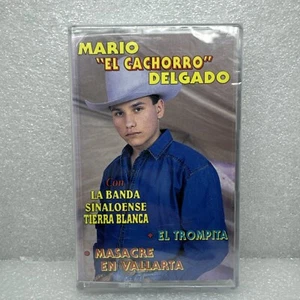 Mario El Cachorro Delgado Masacre En Vallarta Cassette New Sealed - Imagen 1 de 4