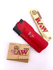 Raw Classic King Size Slim with Pre-rolled Tips | Large Eagle Torch Extendable 