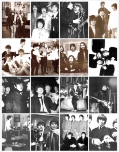 NIP 16 CT Beatles Variety Postcard B & W Souvenir Pack Unused Unposted Rare - Picture 1 of 18