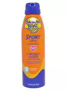 Banana Boat Sport Ultra Clear Sunscreen Spray Broad Spectrum SPF 50+ - 6 oz - Picture 1 of 4