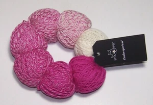 7 Ball Gradient Set of Schoppel ZAUBERPERLEN Yarn Color #2422 TULIPMANIA - Picture 1 of 1