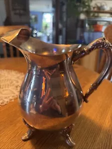 Vintage Silverplate E.P.C.A. Footed Water Pitcher 44S Bristol - Picture 1 of 6