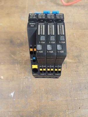 Konvolut E-T-A ETA REX12D-TE2-100-DC24V-1A-10A / EM12-T01-001 - Bild 1 von 4