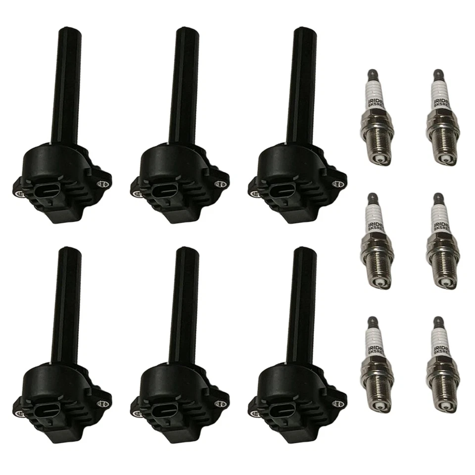 6X Bobina de encendido y bujía para Isuzu Rodeo 2000-2004 3,2 L V6 UF252 Foto 1 de 4