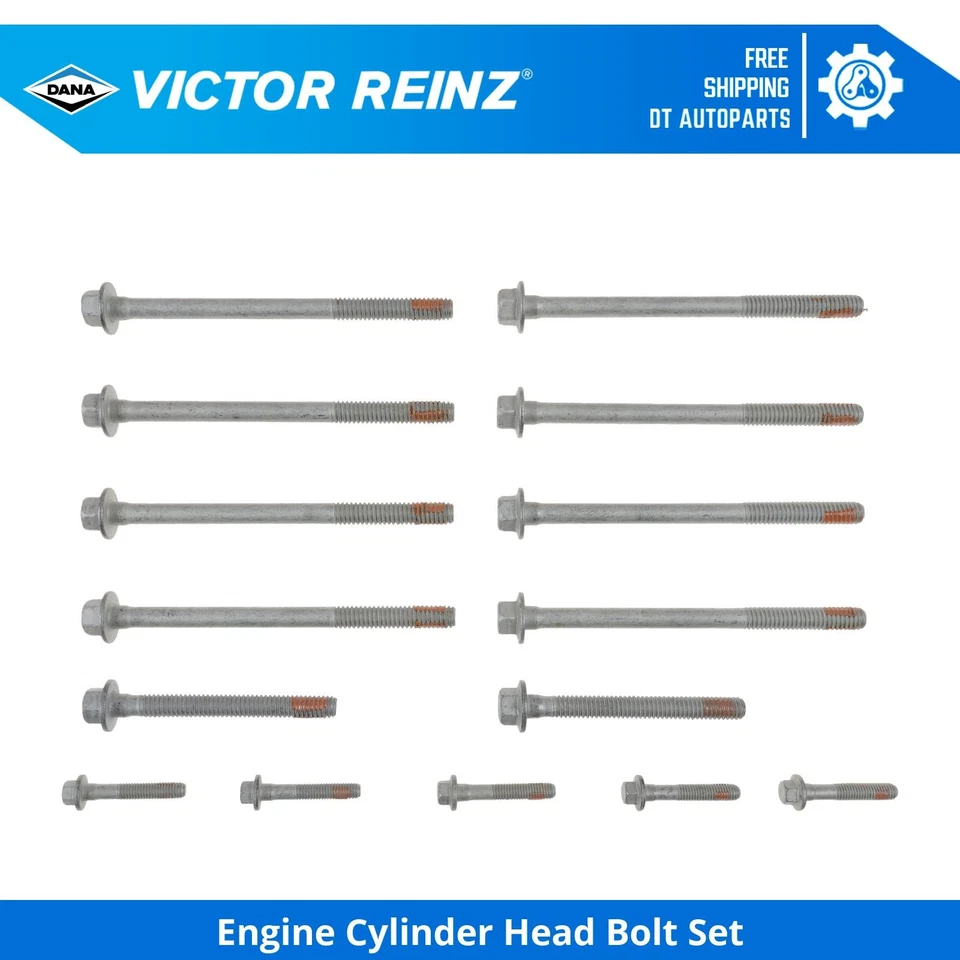 Juego de pernos de culata de motor Victor Reinz para Chevrolet Suburban 2500 2000-2004 Foto 1 de 1