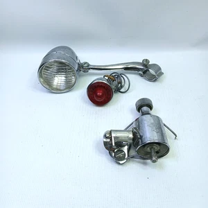 MILLER DE COLECCIÓN 6V 3.3 Modelo 53-8P Bicicleta Generador Dinamo Faro, Luz Trasera - Imagen 1 de 10