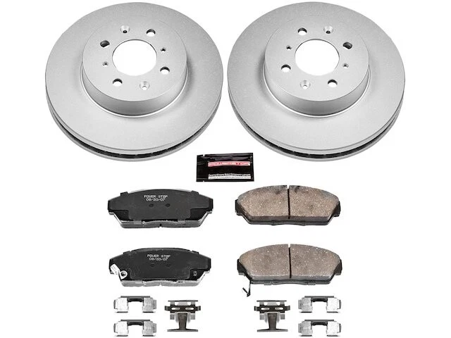 Kit de pastillas de freno delanteras y rotor 65ZHHG32 para Acura Integra 1990 1991 1992 1993 Foto 1 de 1