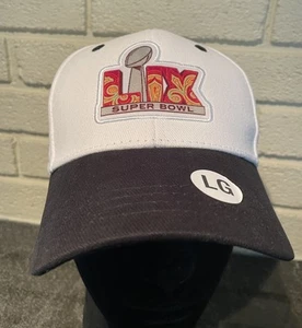 NFL Super Bowl LIX New Orleans CAESARS Sportsbook Las Vegas Adjustable Hat NEW - Picture 1 of 6