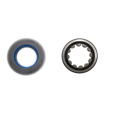 Kit de rodamientos y sellos de aceite para eje retroexcavadora JCB 907/08400 904/50040 Foto 1 de 4