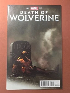 Marvel DEATH OF WOLVERINE #1 2014 Variant Cover Edition (Tombstone) - Picture 1 of 2