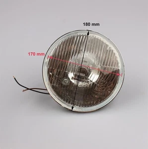 Reflektor Lampe Scheinwerfer H4 Einsatz 7" 170mm E-Prüfzeichen - Bild 1 von 5