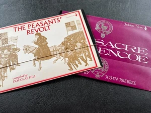 JACKDAW FOLDERS - #36 Peasants' Revolt/#110 Massacre of Glencoe - Complete - Picture 1 of 5