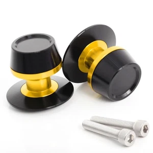 8MM Gold Swingarm Spools Screws For ZX-6R 636 13 14 15 16 17 18 - Picture 1 of 6