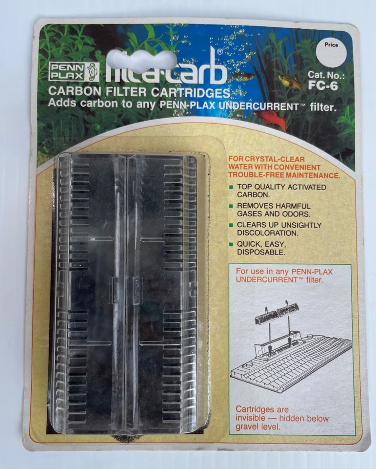 Cartucho de filtro de carbono Penn Plax FC-6 - Filt-A-Carb Foto 1 de 1