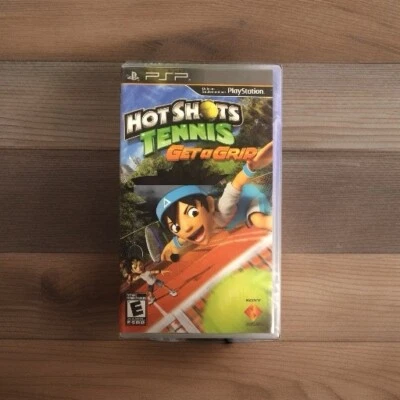 Hot Shots Tennis Get a Grip Sony PSP UMD Game 2010 E Everyone Sony Playstation - Image 1 of 2