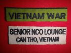 2 Vietnam War Flicken: + Senior Nco Lounge At Kann Tho, Vietnam