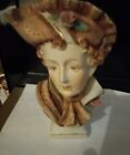8 1/2 Inches tall Fancy man Head Vase Headvase probably made in France.(up)