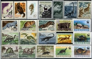 Tematica Animali - varie epoche e paesi - 82 pezzi tutti diversi ** + * (m2623) - Picture 1 of 4
