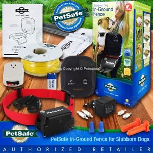 NEW PetSafe Stubborn Dog In-Ground Fence Transmitter & Collar System PIG00-10777