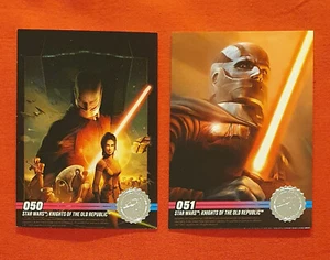 Trading Card Limited Run #50 #51 Star Wars Knights of the Old Republic Serie 3 - Imagen 1 de 7