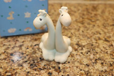 Precious Moments 1992 Noah's Ark GIRAFFES Figurine Two By Two 2x2 530115