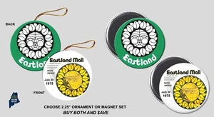 EASTLAND MALL Ornament / Magnets - Defunct Retail Dead Shopping North Carolina - Picture 1 of 1