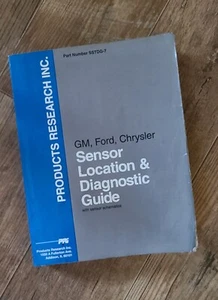 1981-97 DOMESTIC GM FORD CHRYSLER SENSOR LOCATION AND DIAGNOSTIC GUIDE - Picture 1 of 3