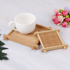 bamboo cup mat tea accessories table placemats coaster home kitchen decoDSCR F3