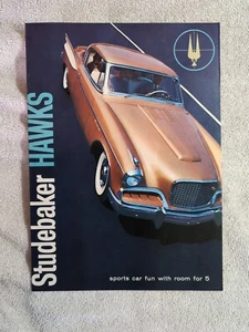 Folleto de ventas Studebaker Golden & Silver Hawks 1957 Commander Champion Wagon - Imagen 1 de 7