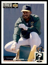 1994 Collector's Choice Ruben Sierra Oakland Athletics #258