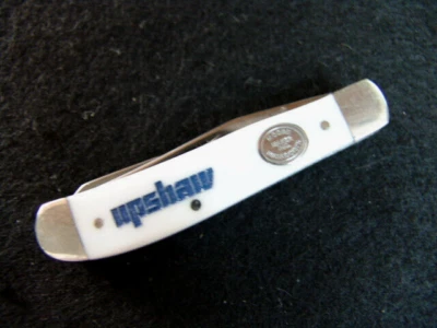 MOORE MAKER-3200B-TRAPPER-UPSHAW-BLANCO DELRIN-CUCHILLO PLEGABLE-MATADOR, TX.-SIN PRECIO DE RESERVA COMO NUEVO Foto 1 de 4