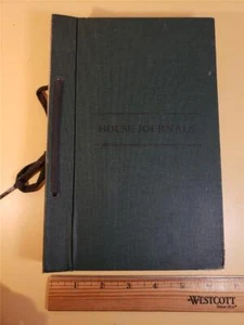 Antique 1919 Hardcover Book of Vermont House Representatives Journals Biennial - Imagen 1 de 15