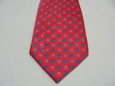 MARCO POLO - ESTAMPADO GEOMÉTRICO - VINTAGE - HECHO EN ITALIA - ¡CORBATA 100% SEDA! Foto 1 de 4