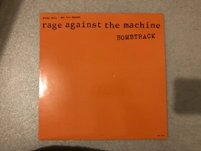 Rage Against The Machine Bombtrack 12" Funk Metal Vinyl Promo Record XPR 1952 - Image 1 of 2