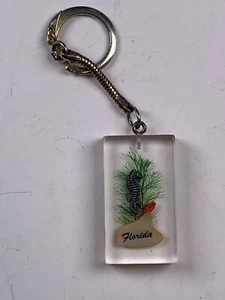 Vintage Florida Seepferdchen Schlüsselanhänger - Bild 1 von 2
