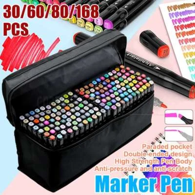 Marker Pen Set Artist Marker Pens Graphic Craft Dual Heads Sketch TOUCH Markers - image 1 of 4