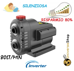 KIT AUTOCLAVE ELETTROPOMPA CON INVERTER POMPA AUMENTO PRESSIONE IDRICA 1 HP - Foto 1 di 8
